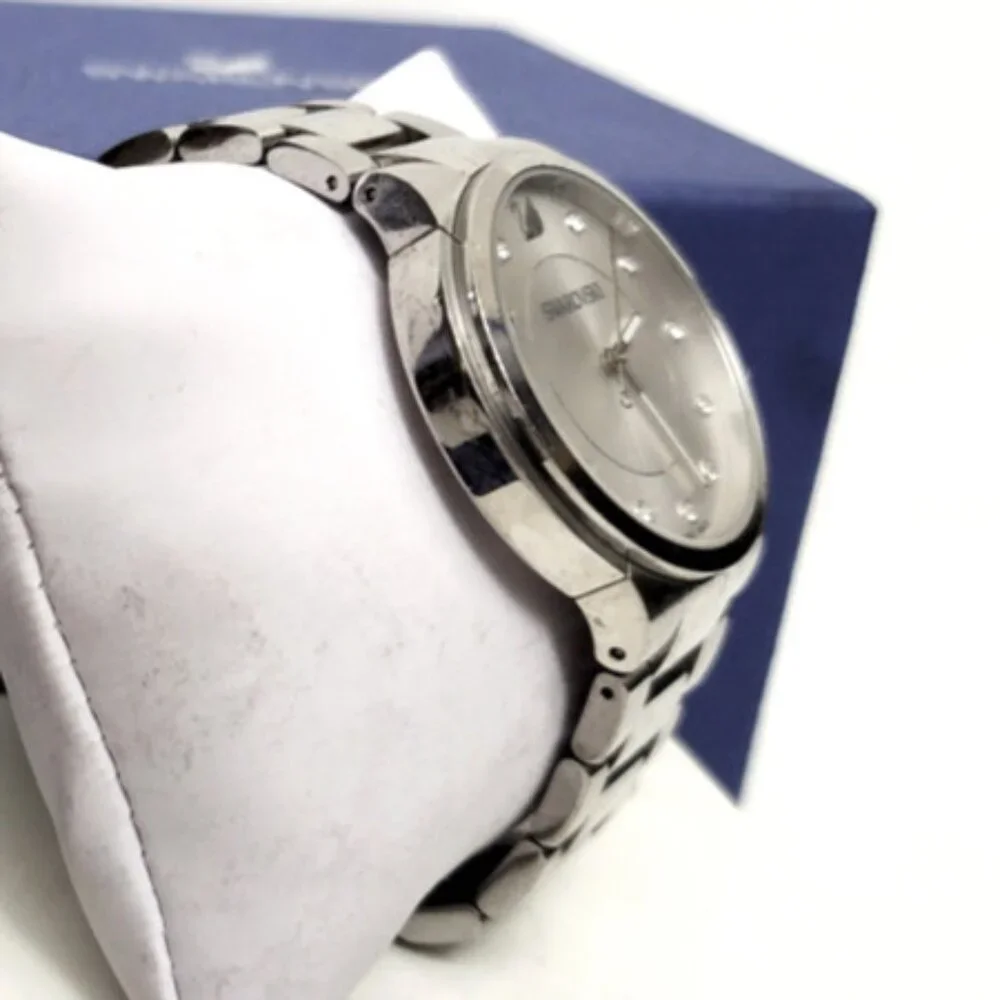 Swarovski City Stainless Steel Womens Watch 5181632 Swiss Made Movement